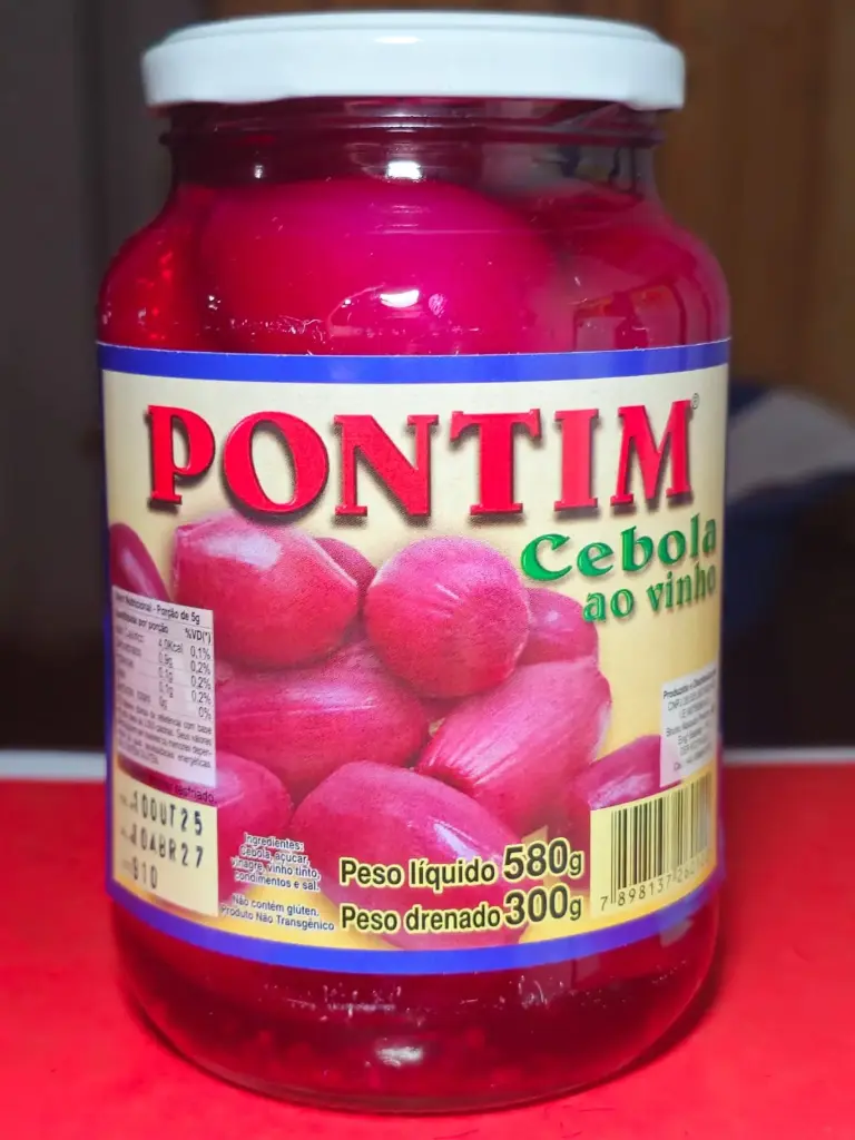 CEBOLA AO VINHO EM CONSERVA 300g
