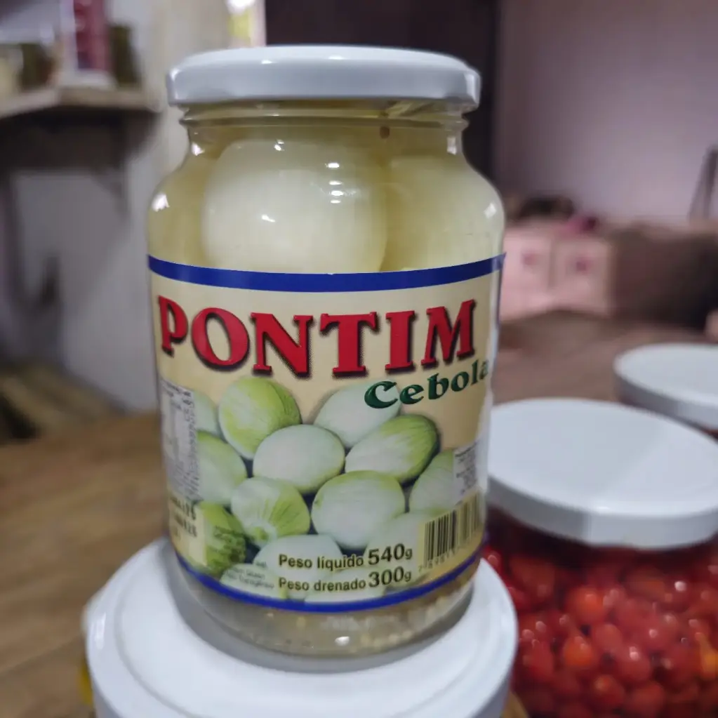 CEBOLA BRANCA EM CONSERVA 300g