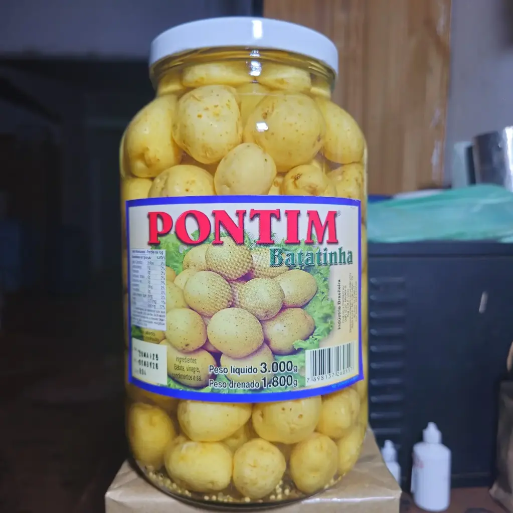 BATATA EM CONSERVA 1.800g